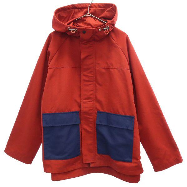 ローレルハウス マウンテンパーカー L レッド×ネイビー LAUREL HOUSE