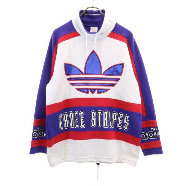 アディダス 80 90ｓ デサント製 トレーナー S M Adidas トレフォイル メンズ 古着 0704 Br Brt 449 Mtr Big 2nd 通販 Yahoo ショッピング