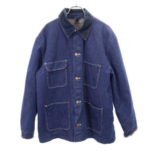 70s ヴィンテージ カバーオール デニムジャケット ストアブランド ブランケット メンズ 古着 2108 Br Fre Mhj Big 2nd 通販 Yahoo ショッピング