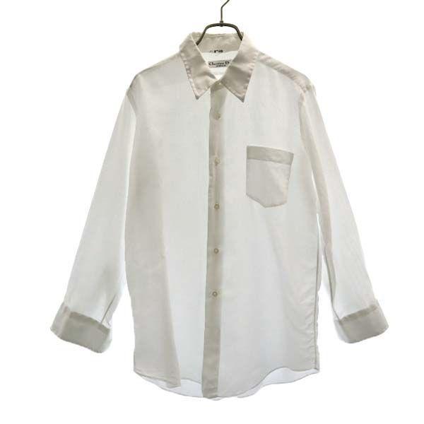 クリスチャンディオール 総柄 長袖 シャツ 白系 Christian Dior メンズ 古着 Br Fre Mls Big 2nd 通販 Yahoo ショッピング