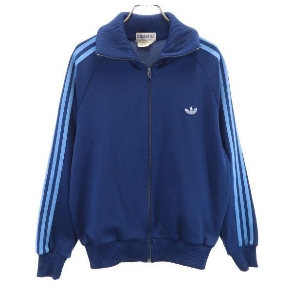 アディダス 70s 80s デサント製 Ads 4f トラックジャケット 2号 紺 Adidas トレフォイル ジャージ Descente ヴィンテージ メンズ 古着 Br Fre Mhj Big 2nd 通販 Yahoo ショッピング