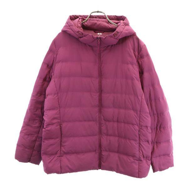 ユニクロ シームレス ダウンジャケット 3xl 赤紫 Uniqlo フード付き レディース 古着 1030 Br Fre 3649 Wdj Big 2nd 通販 Yahoo ショッピング