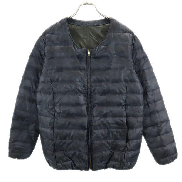 ナノユニバース 西川ダウン カモフラ ダウンジャケット 36 グレー系 Nano Universe リバーシブル 薄手 軽量 レディース 古着 29 Br Fre Wdj Big 2nd 通販 Yahoo ショッピング