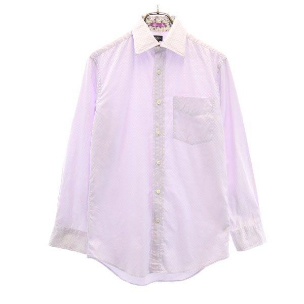 ポールスミス 長袖 シャツ S パープル系 Paul Smith ワイシャツ メンズ 古着 2401 Br Fre Mls Big 2nd 通販 Yahoo ショッピング