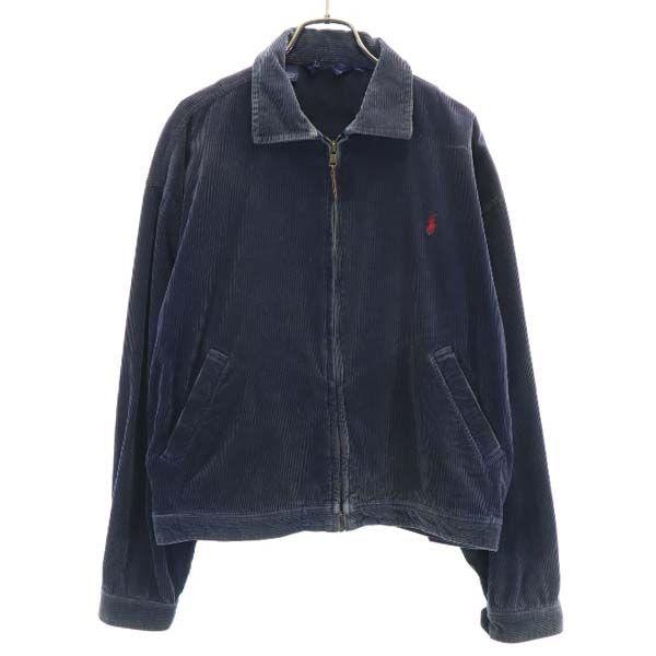 ポロラルフローレン 90ｓ Usa製 コーデュロイジャケット S ネイビー Polo Ralph Lauren ジップジャケット メンズ 古着 1103 Br Fre 4097 Mhj Big 2nd 通販 Yahoo ショッピング