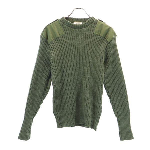 イギリス軍 90s コマンド セーター 100cm カーキグリーン Vネック ミリタリー リブニット メンズ 古着 0916 Br Fre 424 Mse Big 2nd 通販 Yahoo ショッピング