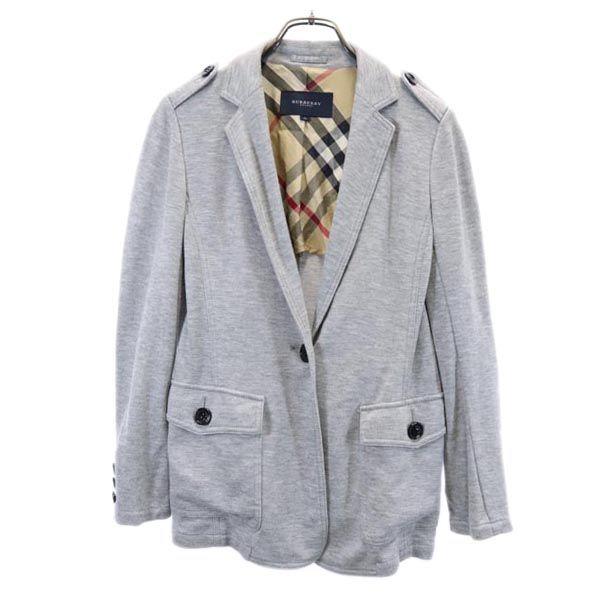 バーバリー 三陽商会 テーラードジャケット 38 グレー系 BURBERRY 日本