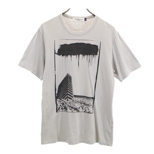 アンダーカバーイズム 日本製 プリント 半袖 Tシャツ 2 グレー系