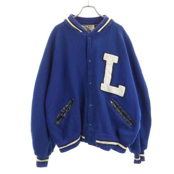 デロング 90ｓ スタジャン 2x 青 Delong メンズ 古着 14 Br Fre 64 Mhj Big 2nd 通販 Yahoo ショッピング