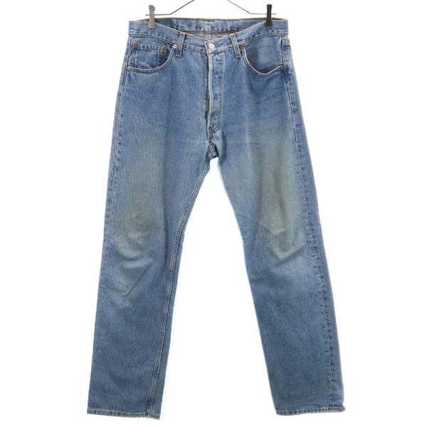 リーバイス 90s Usa製 501 ストレート デニムパンツ W34 Levi 039 S ジーンズ ジーパン ボタン裏544 メンズ 古着 1211 Br Lng 5003 Mje Big 2nd 通販 Yahoo ショッピング