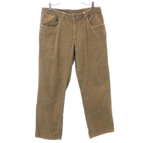 パタゴニア コーデュロイパンツ W33 ブラウン Patagonia メンズ 古着 Br Lng 5255 Mhp Big 2nd 通販 Yahoo ショッピング