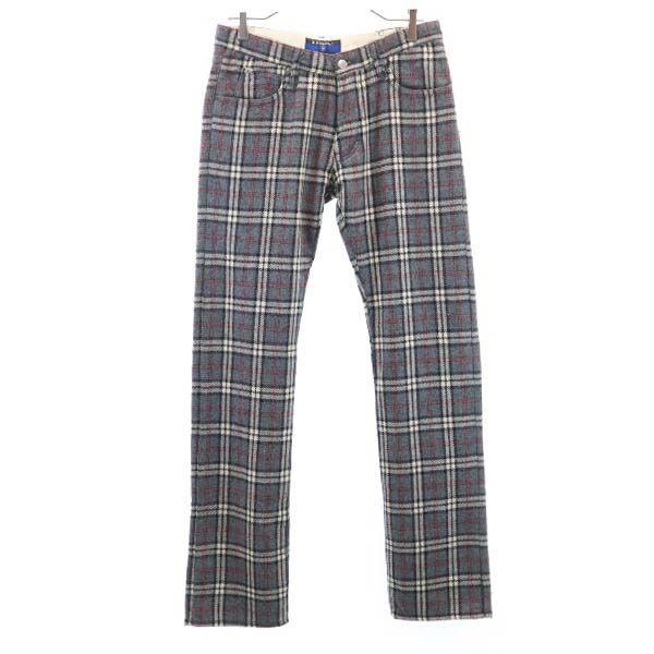 アールニューボールド ウールミックス ストレート チェック柄 パンツ W31 グレー R Newbold メンズ 古着 2103 Br Lng 5332 Mhp Big 2nd 通販 Yahoo ショッピング