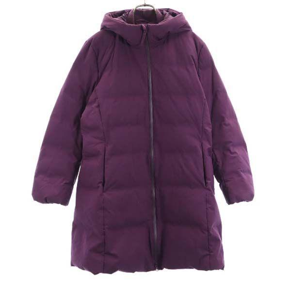 ユニクロ シームレス ロング ダウンジャケット Xl 紫 Uniqlo フード付き コート レディース 古着 15 Br Nag 79 Wdj Big 2nd 通販 Yahoo ショッピング