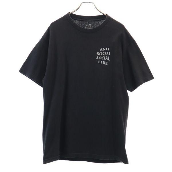 アンチソーシャルソーシャルクラブ USA製 プリント 半袖 Tシャツ L 黒