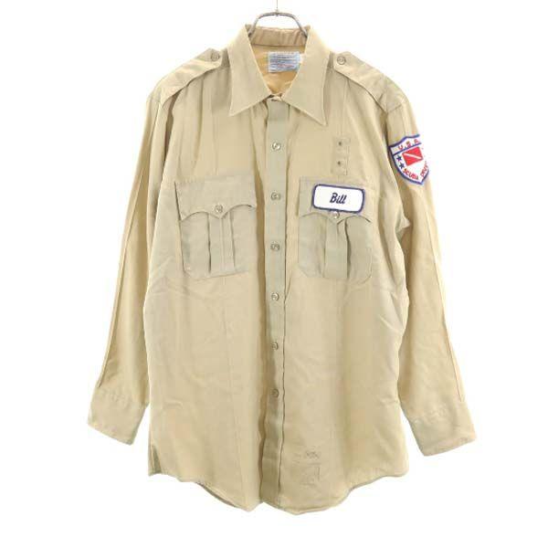 70s エポレット ワッペン 長袖 ミリタリーシャツ 16 32 ブラウン Jaguar トロピカルシャツ メンズ 古着 0807 Br Nag 747 Mls Big 2nd 通販 Yahoo ショッピング