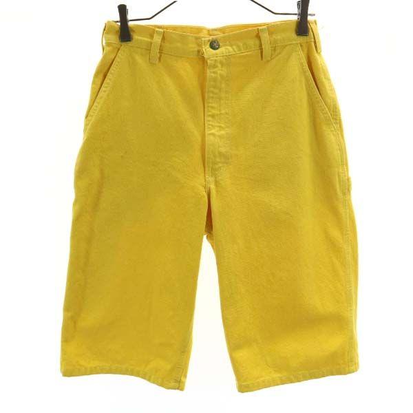 オシュコシュ USA製 〜90s ペインター ショートパンツ w29 イエロー