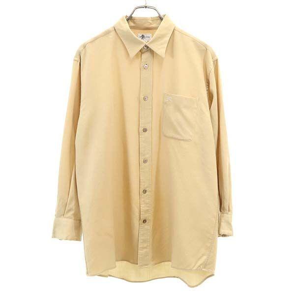 バーバリー 90s ウール シャツ La Burberrys 長袖 ヴィンテージ ベージュ メンズ 0305 Br Top Mls Big 2nd 通販 Yahoo ショッピング