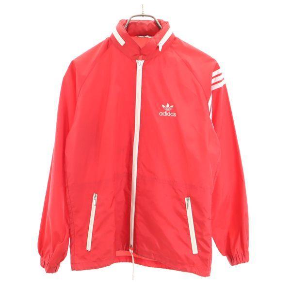 アディダス 80s デサント製 ワンポイント刺繍 ナイロンジャケット S レッド Adidas ヴィンテージ オールド メンズ 古着 0411 Br Top Mhj Big 2nd 通販 Yahoo ショッピング