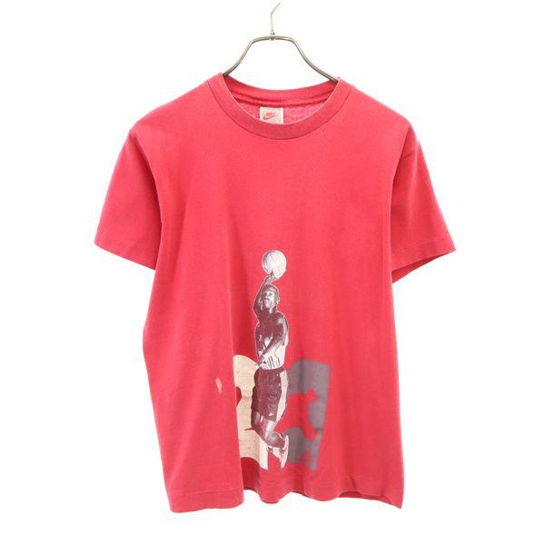 ナイキ 90s 銀タグ ジョーダン プリント 半袖 Tシャツ L レッド Nike Nba バスケ ヴィンテージ レディース 古着 0910 メール便可 Br Top Wts Big 2nd 通販 Yahoo ショッピング