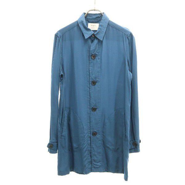 ステュディオス ステンカラーコート 1 Studious ハーフコート スプリング テンセル 日本製 ライトネイビー メンズ 07 Br Top 1357 Mco Big 2nd 通販 Yahoo ショッピング