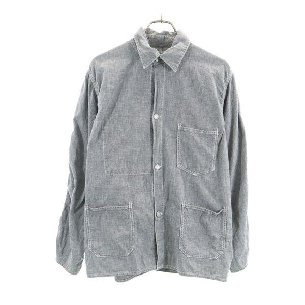 ストーミーブルー ワークジャケット グレー Stormy Blue カバーオール シャツ Pherrow S フェローズ メンズ 古着 0427 Br Top Mhj Big 2nd 通販 Yahoo ショッピング