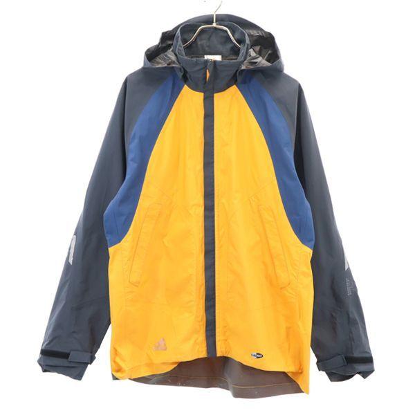 アディダス ゴアテックス シェルジャケット L オレンジ Adidas Gore Tex Climaproof ナイロン フード マウンテンパーカー メンズ 古着 0501 Br Top 2433 Mst Big 2nd 通販 Yahoo ショッピング