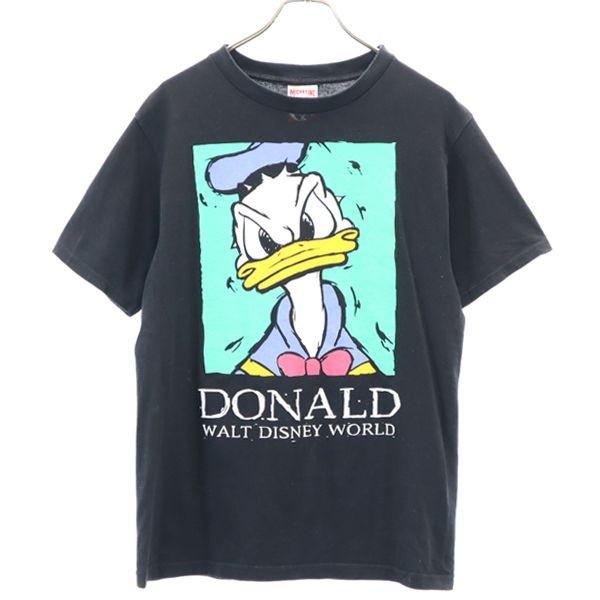 ディズニー 90s Usa製 プリント 半袖 Tシャツ M 黒 Disney ドナルド メンズ 古着 0531 メール便可 Br Top 3905 Mts Big 2nd 通販 Yahoo ショッピング