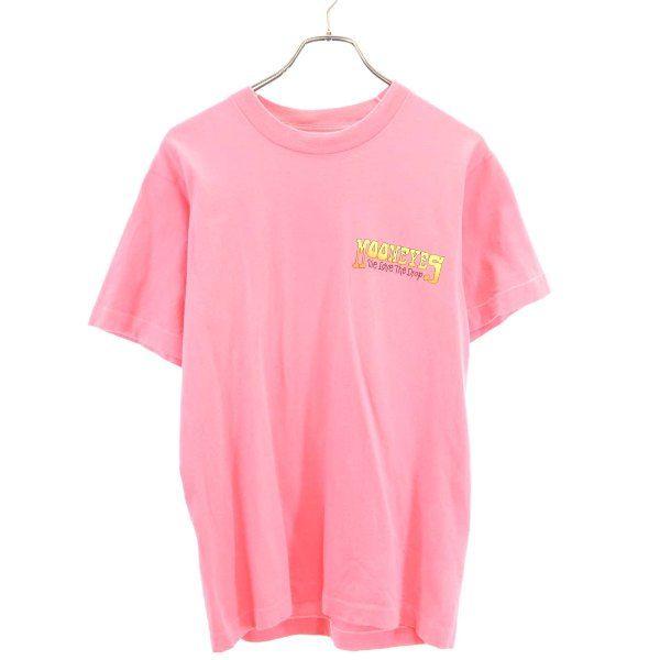 フルーツオブザルーム 80ｓ Usa製 蛍光プリント 半袖 Tシャツ M ピンク Fruit Of The Loom ヴィンテージ メンズ 古着 0725 メール便可 Br Top 79 Mts Big 2nd 通販 Yahoo ショッピング