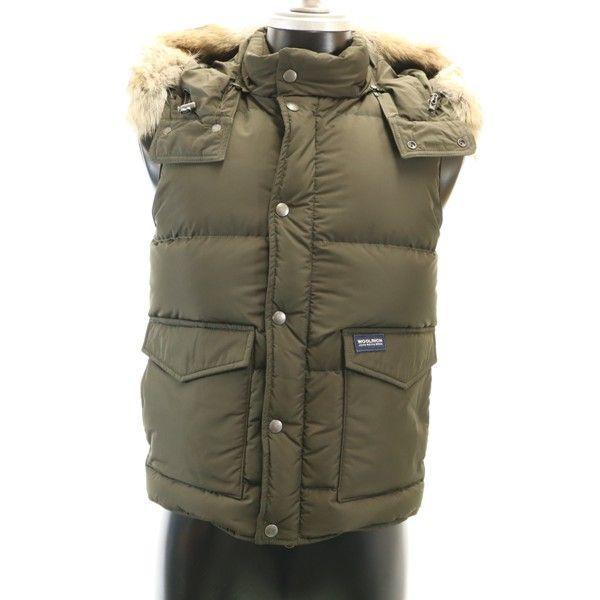 未使用 ウールリッチ 2016AW ダウン ベスト WOOLRICH アリューシャン