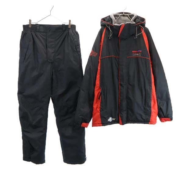 アズーロ フィッシング ウェア 上下 セットアップ Ll 黒 赤 Azzuro Fishing Gear ジャケット ロングパンツ 釣り 防寒 メンズ 古着 Fre Mst Big 2nd 通販 Yahoo ショッピング
