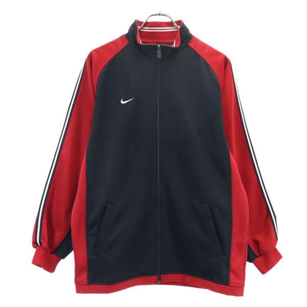 ナイキ ジャージ L 黒 赤 Nike トラックジャケット スポーツ トレーニング メンズ 古着 0912 Fre 115 Mst Big 2nd 通販 Yahoo ショッピング
