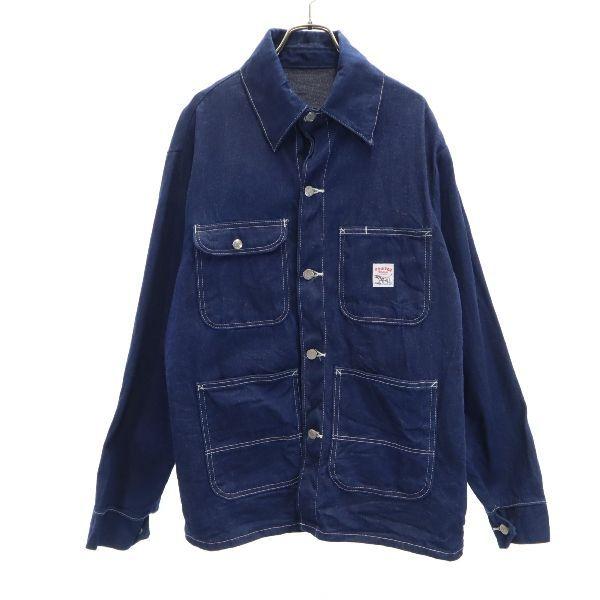 ポインターブランド 90s Usa製 カバーオール 40 Pointer Brand デニムジャケット メンズ 古着 Fre Mjj Big 2nd 通販 Yahoo ショッピング