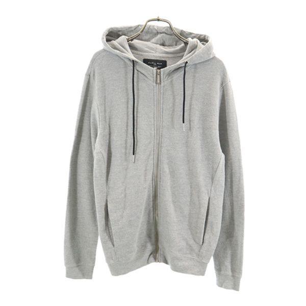 ザラマン ジップパーカー Eur M グレー Zara Man スウェット調 メンズ 古着 Fre Mtr Big 2nd 通販 Yahoo ショッピング