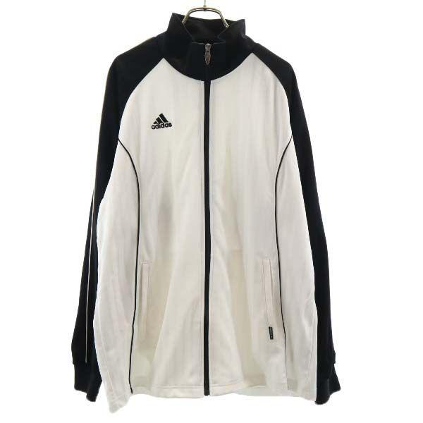 アディダス ストライプ柄 ジャージ O 黒 白 Adidas トラック ジップ ジャケット メンズ 古着 Fre Mst Big 2nd 通販 Yahoo ショッピング