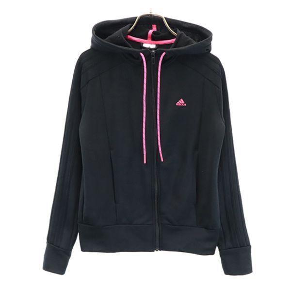 アディダス ジップパーカー ジャージ M ブラック Adidas ジャケット レディース 古着 Fre Wst Big 2nd 通販 Yahoo ショッピング