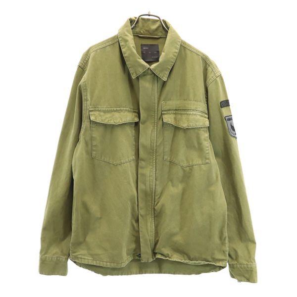 ザラマン ミリタリージャケット L カーキ Zara Man メンズ 古着 Fre Mhj Big 2nd 通販 Yahoo ショッピング