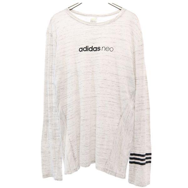 アディダスネオ 長袖 Tシャツ O ライトグレー Adidas Neo ロンt メンズ 古着 メール便可 Fre Mts Big 2nd 通販 Yahoo ショッピング