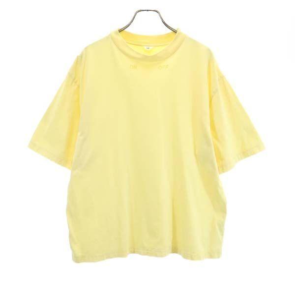 アイアムアイインファクト ロゴ 刺繍 半袖 Tシャツ F 黄 I Am I In Fact メンズ 古着 メール便可 Fre 218 Mts Big 2nd 通販 Yahoo ショッピング