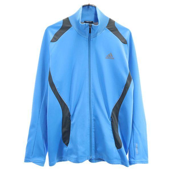 アディダス ジャージ O ブルー Adidas ウォームアップ スポーツ ジップ ジャケット Clima Cool メンズ 古着 1015 Pdown Fre 23 Mst Big 2nd 通販 Yahoo ショッピング