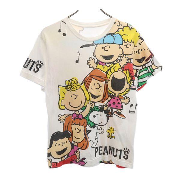 ユニバーサル スタジオ ジャパン Peanuts 半袖 Tシャツ S ホワイト系 Usj スヌーピー チャーリー ブラウン メンズ 古着 メール便可 Fre Mts Big 2nd 通販 Yahoo ショッピング