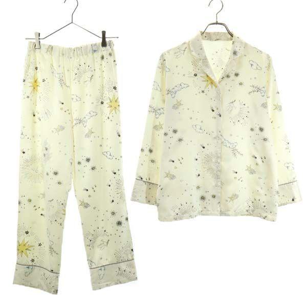 ピーチジョン 総柄 ナイトウェア セットアップ 上下 S M クリーム Peach John パジャマ レディース 古着 Fre 270 Wht Big 2nd 通販 Yahoo ショッピング