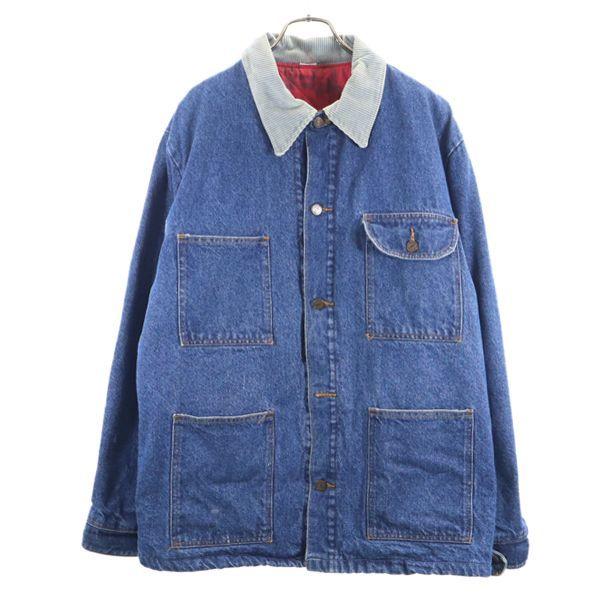デニムジャケット L カバーオール メンズ 古着 1024 Fre 3197 Mjj Big 2nd 通販 Yahoo ショッピング