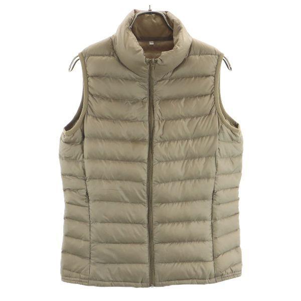 ムジルシリョウヒン ダウンベスト M ベージュ 無印良品 薄手軽量 ジップ レディース 古着 1025 Fre 3304 Wve Big 2nd 通販 Yahoo ショッピング