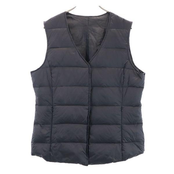 ノーカラー ナイロン ダウンベスト 15ar 黒 スナップボタン インナー レディース 古着 1027 Fre 3442 Wve Big 2nd 通販 Yahoo ショッピング