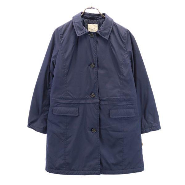 クロコダイル 2WAY 中綿 ジャケット M 紺 CROCODILE コート レディース