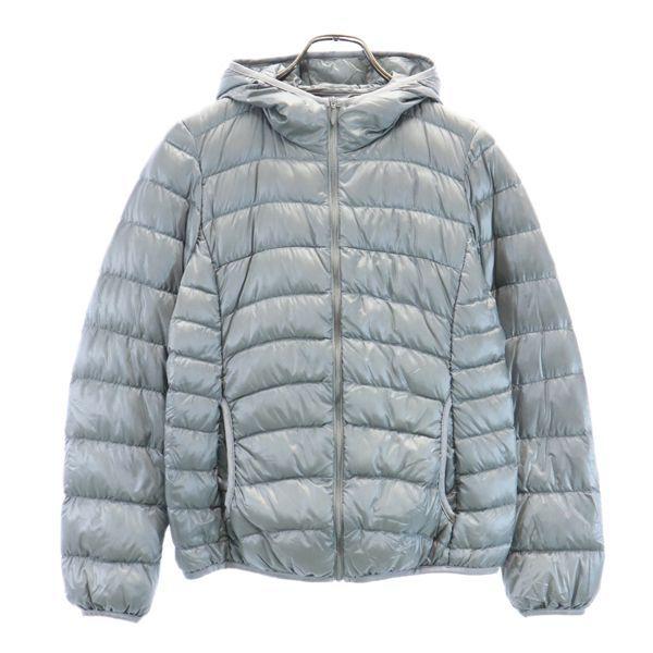 ユニクロ ウルトラライト ダウンジャケット M グレー系 Uniqlo フーデッドジャケット レディース 古着 2210 Fre Wdj Big 2nd 通販 Yahoo ショッピング