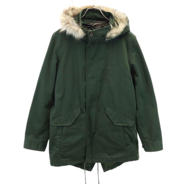 グローバルワーク キルティングライナー付き モッズコート M グリーン系 Global Work メンズ 古着 2221 Fre Mhj Big 2nd 通販 Yahoo ショッピング