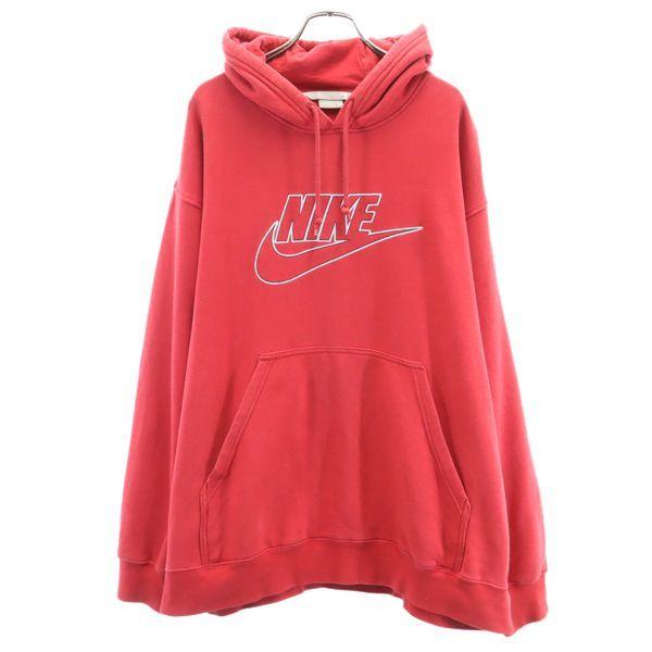 ナイキ スウェットパーカー M 赤 Nike 長袖 メンズ 古着 1104 Fre 4067 Mtr Big 2nd 通販 Yahoo ショッピング