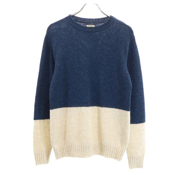 ユナイテッドアローズ バイカラーニット セーター M 紺系 United Arrows Beauty Youth メンズ 古着 0916 Fre 419 Mse Big 2nd 通販 Yahoo ショッピング