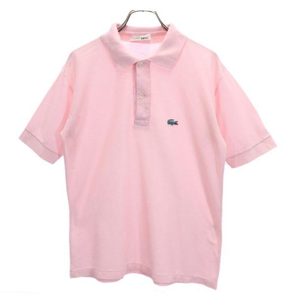 ラコステ フランス製 半袖 ポロシャツ ピンク Lacoste メンズ 古着 2603 Fre Mpo Big 2nd 通販 Yahoo ショッピング